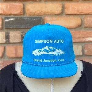 Vintage Corduroy Hat